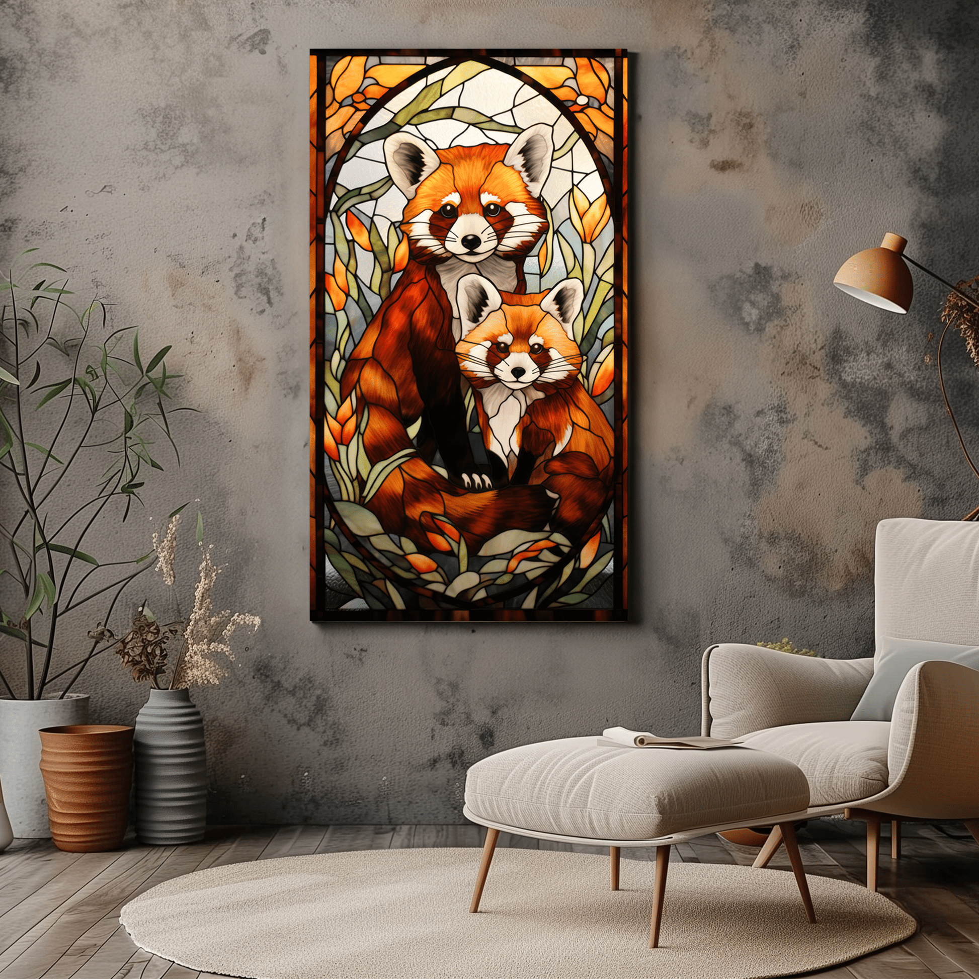 Red Panda Wall Art